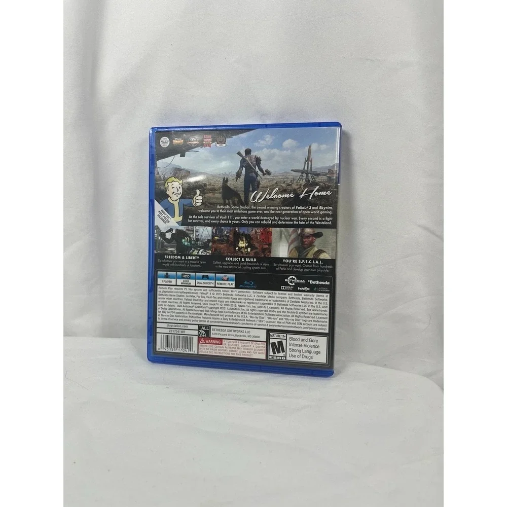 Fallout 4 PS4 Sony PlayStation 4 Bethesda Video Game Used